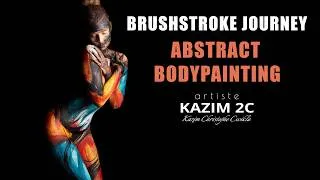 Miniature : POV Brushstroke Journey: Abstract Bodypainting