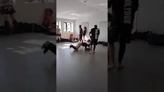 Miniature : Greg Vialle (amateur K-1 ) vs Jason Polydor ( MMA professionnel) Stage Jason Polydor