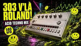 Miniature : 303 V’là Roland! (Planet Rhythm Acid Techno Mix) 🔥 KD BZH | 140 BPM TB‑303