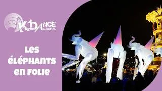 Miniature : 🐘✨ Spectacle féerique géant pour Noël : éléphants monumentaux & univers surréaliste
