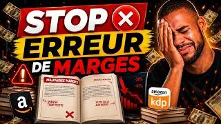 Miniature : Tutoriel Amazon KDP : Définir les marges étape par étape