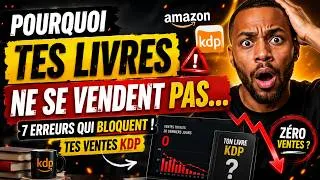 Miniature : 6 erreurs qui ruinent vos ventes Amazon KDP
