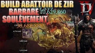 Miniature : PASSEZ LE BALAIS EN ENFER AVEC LE BUILD BARBARE SOULÈVEMENT POUR L'ABATTOIR DE ZIR ! Diablo 4