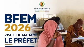 Miniature : BFEM 2026 Kebemer : Visite de madame le Préfet de Kebemer aux centres d’examen 