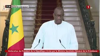 Miniature : Urgent 🚨 Première ministre Ousmane limoge 