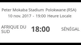 Miniature : DERNIERE MINUTE OFFICIEL LE MATCH AFSUD  SENEGAL SERA REJOUE LE