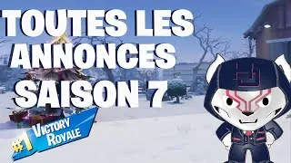 Miniature : *NEWS* SAISON 7 - TOUTES LES  DERNIÈRES ANNONCES AVANT LA MISE A JOUR
