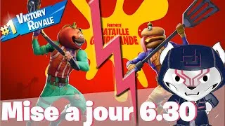 Miniature : *NEW* Nouveauté fortnite ,Nouvelle mise a jour [GAMEPLAY BATAILLE GOURMANDE]