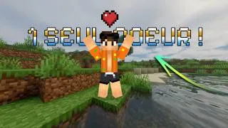 Miniature : Je dois finir minecraft mais j'ai 1 seul coeur !