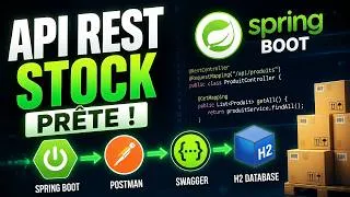 Miniature : Développement Backend : API REST de Gestion de Stock (Spring Boot & H2)