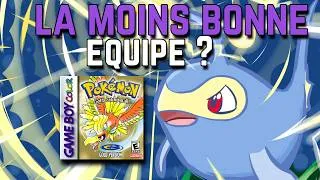 Miniature : Je crée l'équipe la MOINS OPTI pour terminer Pokémon Or & Argent !