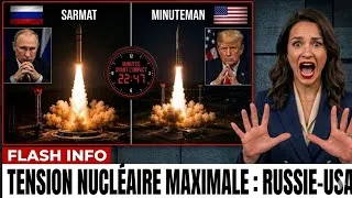 Miniature : Poutine ACTIVE la doctrine nucléaire — Les États-Unis passent en DEFCON 3, le monde tremble.