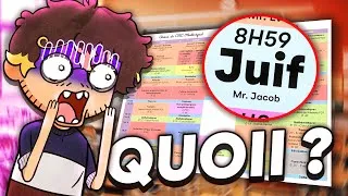 Miniature : ON JUGE VOS HORRIBLES EMPLOIS DU TEMPS 😨 (vous êtes foutus)