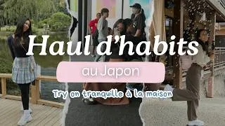 Miniature : 🧸 Haul vêtements Japon sans musique : try on tranquille à la maison 🪴
