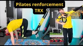 Miniature : Séance pilates renforcement musculaire, TRX 16 min
