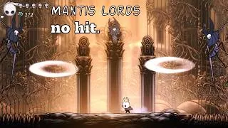 Miniature : Mantis Lords Radiant on 2nd acc. Hollow Knight Pantheon no hit Mantis Lords