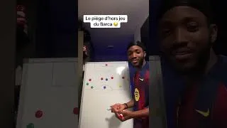 Miniature : Comment le piège d’hors jeu du Barca a été démasqué?#barcelonafootball #viral #laliga 