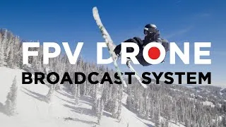 Miniature : Stabilized FPV Drone Broadcast | Immersive Mountain Experience