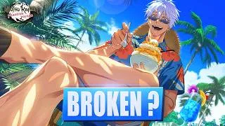 Miniature : 🌊 Gojo Summer : Le SUPPORT BROKEN qui ne QUITTE JAMAIS le COMBAT ?! | JJK PP ⛩️