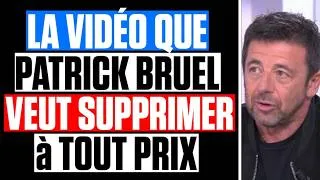 Miniature : PATRICK BRUEL ne VEUT PAS que VOUS VOYIEZ CETTE VIDÉO