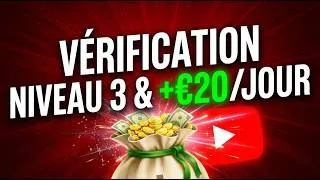 Miniature : LA VÉRIFICATION LEVEL 3 ET JE GAGNE 20€ PAR JOUR !? ( NEWS )