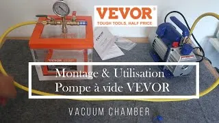 Miniature : Je teste la pompe à vide VEVOR Acrylique Transparente / Vacuum Chamber @vevor.official