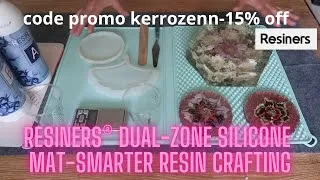 Miniature : je teste le Resiners® Dual-Zone Silicone Mat-Smarter Resin Crafting / Revue