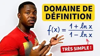 Miniature : Déterminer le domaine de définition d'une fonction logarithmique 