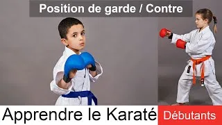 Miniature : Apprendre le karaté : Position de garde, contre et déplacements. Karaté enfants débutants.