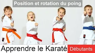 Miniature : Apprendre le karaté : Position et rotation du poing (Tsuki) Karaté enfants débutants