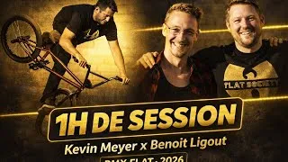 Miniature : Première session 2026 : on a roulé 1H NON-STOP en BMX Flat