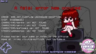 Miniature : Monika à encore cassé quelques chose (FNF - Doki Doki TakeOver (Ancien)) (Jour 31)
