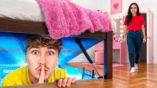 Miniature : J’AI CONSTRUIT UNE PIÈCE SECRÈTE CHEZ CHOCOH !! 