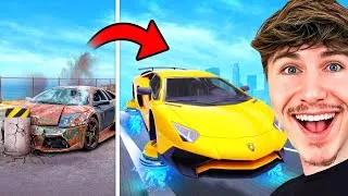 Miniature : CHAQUE CRASH MON VÉHICULE S’AMÉLIORE SUR GTA !! (Incroyable)