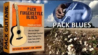 Miniature : ♫ PACK BLUES ACOUSTIQUE (Fingerstyle & Fingerpicking)