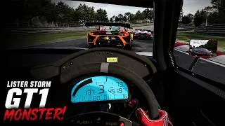 Miniature : This GT1 Monster Tried to Kill Me! 😱 | Lister Storm GT1 POV | Pimax Dream Air