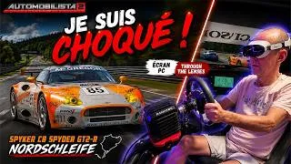 Miniature : Automobilista 2 en VR sur Pimax Dream Air 🤯 La Spyker C8 GT2-R m'a choqué !
