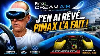 Miniature : J'en ai rêvé... Pimax l'a fait ! Pimax Dream Air + Nouvelle Renault R26 AMS2