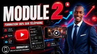Miniature : Module 2 : Créer une bannière, une photo de profil et bien configurer sa chaîne YouTube (en Wolof)