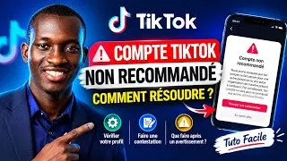 Miniature : 🚨 Compte TikTok non recommandé : Comment résoudre le problème et faire une contestation !