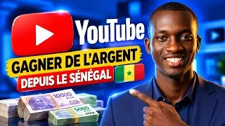 Miniature : Comment Gagner de l’Argent sur YouTube en 2026 🇸🇳 | Conditions de Monétisation + Paramètres