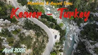 Miniature : Mountains & Ancient Ruins near Kemer, Turkey