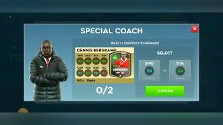 Miniature : UPGRaDE DENNIS BERGKAMp WITH 12 SPECIAL COACH🤩  #FIFA #DLS 