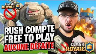 Miniature : ON RUSH LE COMPTE FREE TO PLAY (AUCUNE LOOSE) CLASH ROYALE