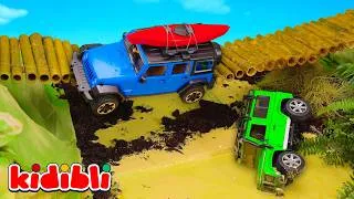 Miniature : Les voitures jouets ont besoin d'aide! | Dessin animé | Kidibli en Français