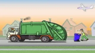 Miniature : Camion Poubelle Vidéos pour les enfants - les enfants Le camion à ordures