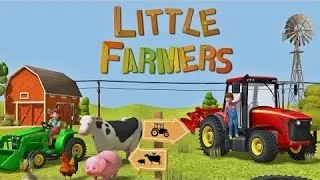 Miniature : Petits agriculteurs - tracteurs, moissonneuses et animaux de la ferme pour les enfants