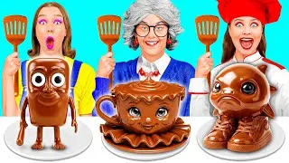 Miniature : Défi De Cuisine Moi vs Grand-Mère Bataille de Brainrot | Astuces de Cuisine Délicieuses