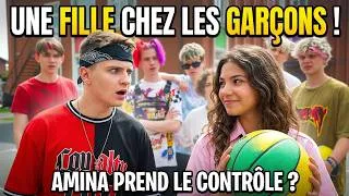Miniature : Amina dirige les garçons? 🔥 CHAOS, cours, sport et défis au campus | KiKiDo Campus France