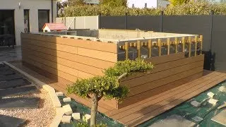 Miniature : comment construire sa piscine hors sol, how to build your aboveground pool (2eme partie)